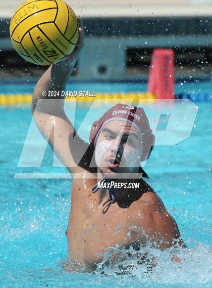 Thumbnail 3 in Brennan vs Clear Creek (Waterpolooza Tournament) photogallery.