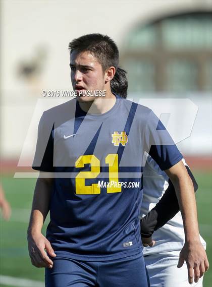 Thumbnail 2 in Canoga Park vs. Notre Dame (SO) Crespi Classic) photogallery.