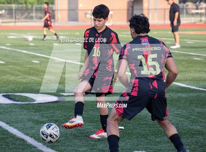 Thumbnail 1 in Progreso vs. Hidalgo (UIL Region IV 4A D1 Soccer Quarterfinals) photogallery.