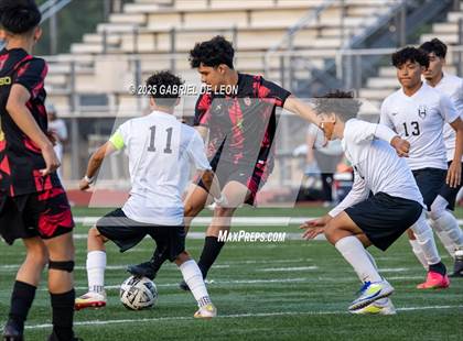 Thumbnail 3 in Progreso vs. Hidalgo (UIL Region IV 4A D1 Soccer Quarterfinals) photogallery.