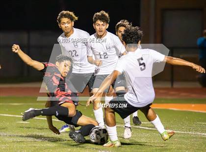 Thumbnail 1 in Progreso vs. Hidalgo (UIL Region IV 4A D1 Soccer Quarterfinals) photogallery.
