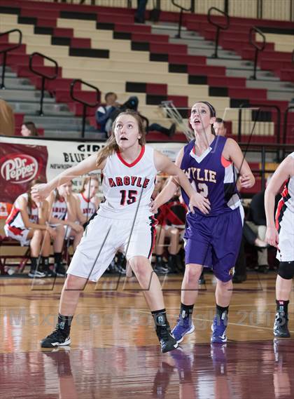 Thumbnail 3 in Wylie vs. Argyle (Whataburger Tournament) photogallery.