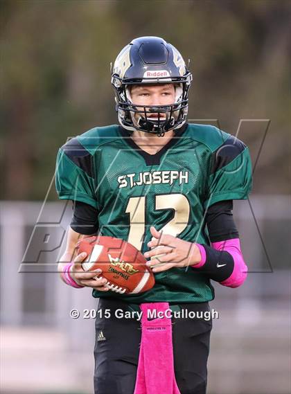 Thumbnail 2 in St. Joseph Academy vs. Florida School for the Deaf photogallery.