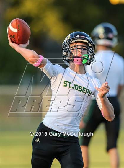 Thumbnail 2 in St. Joseph Academy vs. Florida School for the Deaf photogallery.