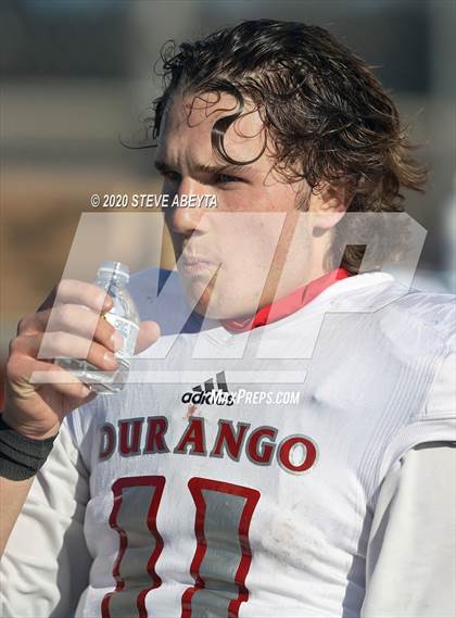 Thumbnail 1 in Durango vs Holy Family (CHSAA 3A Semifinal) photogallery.
