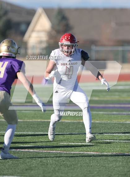 Thumbnail 1 in Durango vs Holy Family (CHSAA 3A Semifinal) photogallery.