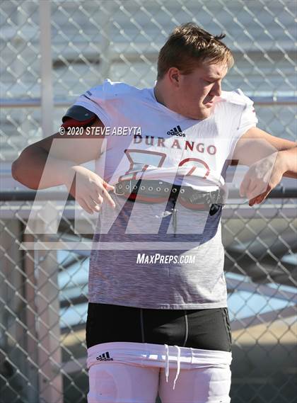 Thumbnail 1 in Durango vs Holy Family (CHSAA 3A Semifinal) photogallery.