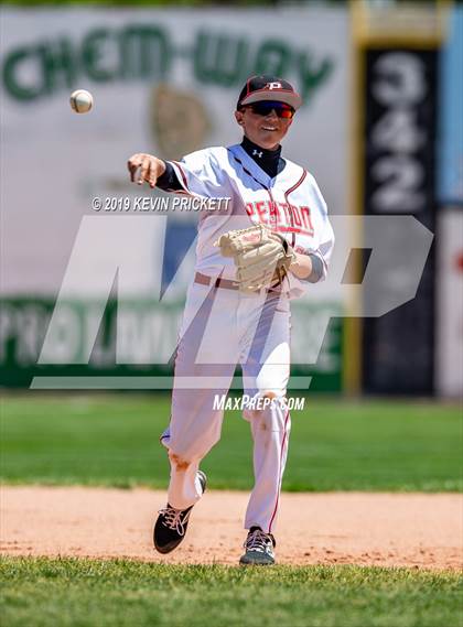 Thumbnail 2 in Peyton vs. Fowler (CHSAA 2A Final) photogallery.