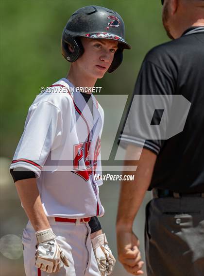 Thumbnail 3 in Peyton vs. Fowler (CHSAA 2A Final) photogallery.