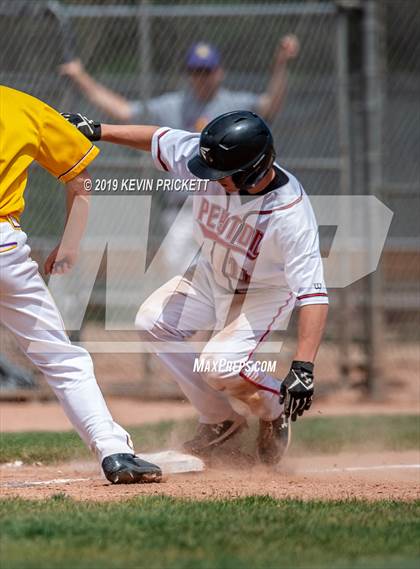Thumbnail 2 in Peyton vs. Fowler (CHSAA 2A Final) photogallery.