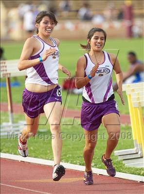 Thumbnail 2 in CIF SJS D1 Championships (Girls Track Events - Day 1) photogallery.