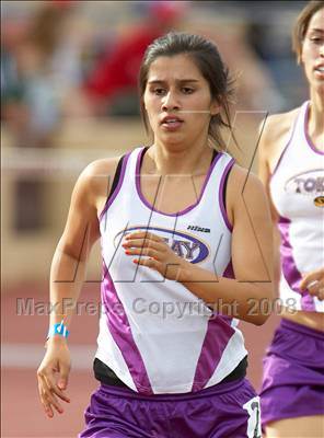 Thumbnail 1 in CIF SJS D1 Championships (Girls Track Events - Day 1) photogallery.