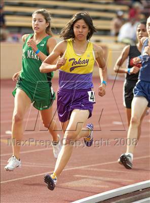 Thumbnail 3 in CIF SJS D1 Championships (Girls Track Events - Day 1) photogallery.