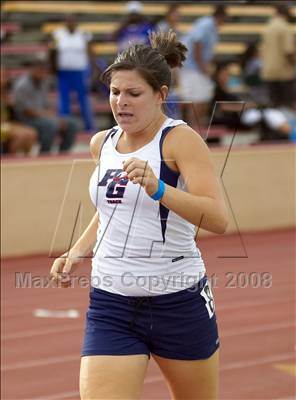 Thumbnail 1 in CIF SJS D1 Championships (Girls Track Events - Day 1) photogallery.