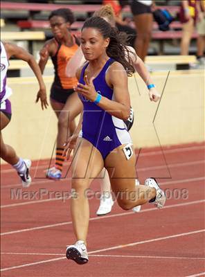 Thumbnail 1 in CIF SJS D1 Championships (Girls Track Events - Day 1) photogallery.