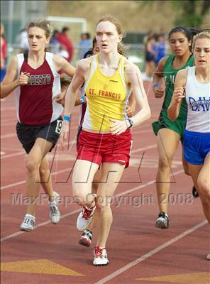Thumbnail 3 in CIF SJS D1 Championships (Girls Track Events - Day 1) photogallery.