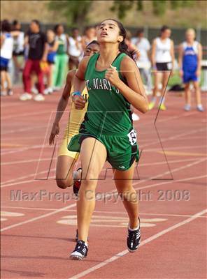 Thumbnail 1 in CIF SJS D1 Championships (Girls Track Events - Day 1) photogallery.