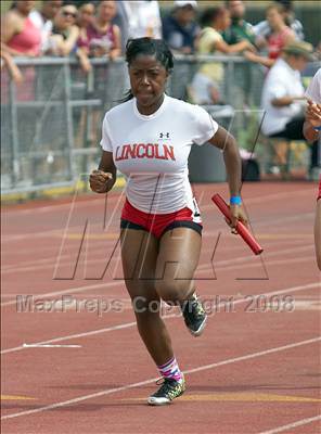 Thumbnail 1 in CIF SJS D1 Championships (Girls Track Events - Day 1) photogallery.