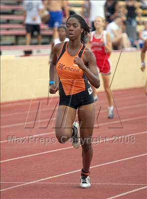 Thumbnail 1 in CIF SJS D1 Championships (Girls Track Events - Day 1) photogallery.