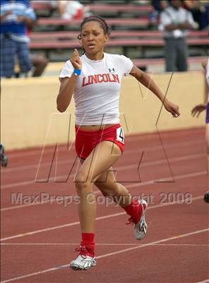 Thumbnail 2 in CIF SJS D1 Championships (Girls Track Events - Day 1) photogallery.