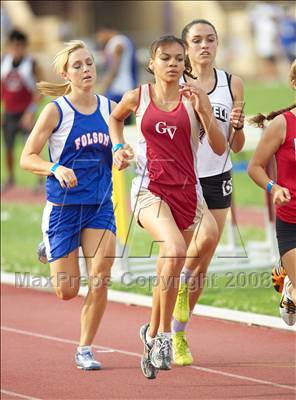 Thumbnail 2 in CIF SJS D1 Championships (Girls Track Events - Day 1) photogallery.