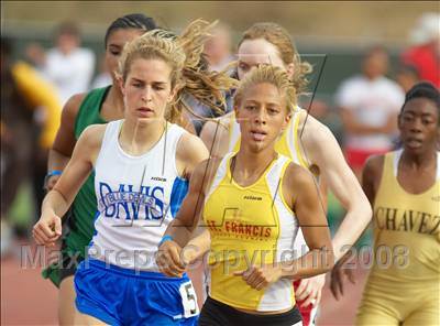 Thumbnail 3 in CIF SJS D1 Championships (Girls Track Events - Day 1) photogallery.