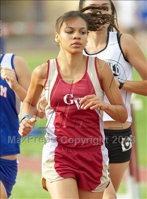 Thumbnail 3 in CIF SJS D1 Championships (Girls Track Events - Day 1) photogallery.