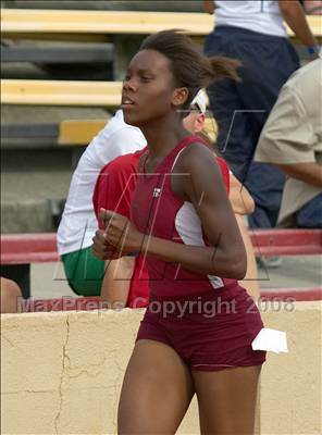 Thumbnail 1 in CIF SJS D1 Championships (Girls Track Events - Day 1) photogallery.
