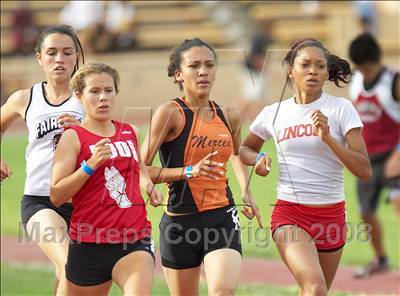 Thumbnail 1 in CIF SJS D1 Championships (Girls Track Events - Day 1) photogallery.