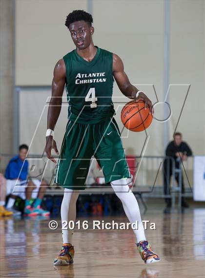 Thumbnail 3 in Montclair vs. Atlantic Christian (Boardwalk Basketball Classic) photogallery.