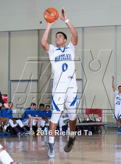 Thumbnail 3 in Montclair vs. Atlantic Christian (Boardwalk Basketball Classic) photogallery.