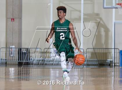 Thumbnail 1 in Montclair vs. Atlantic Christian (Boardwalk Basketball Classic) photogallery.