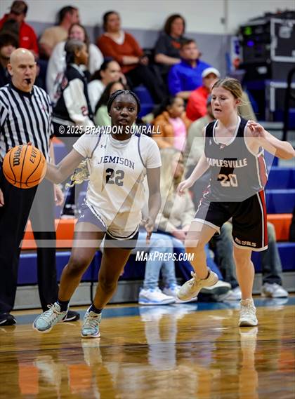 Thumbnail 2 in Maplesville vs Jemison (Chilton County Tournament Semifinal) photogallery.