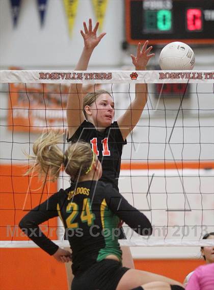 Thumbnail 3 in Tracy @ Roseville (CIF SJS D2 Playoffs) photogallery.
