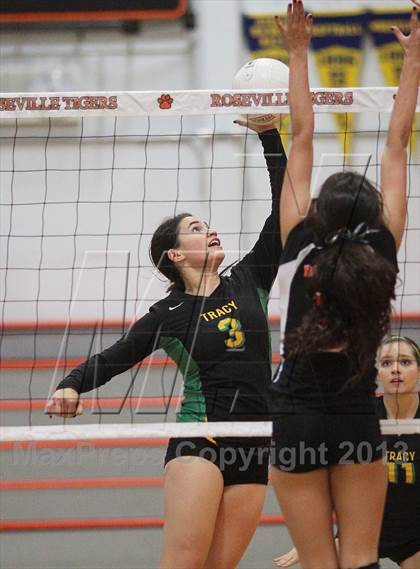 Thumbnail 3 in Tracy @ Roseville (CIF SJS D2 Playoffs) photogallery.