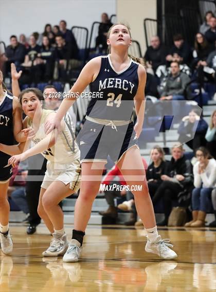 Thumbnail 3 in Sutherland vs. Our Lady of Mercy (Section 5 Class A Semifinal) photogallery.