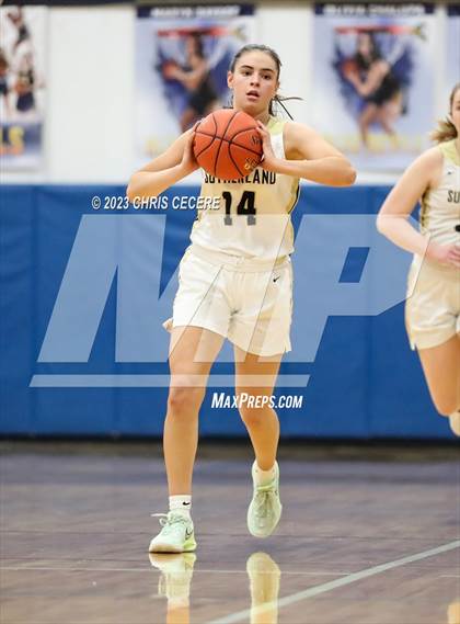 Thumbnail 1 in Sutherland vs. Our Lady of Mercy (Section 5 Class A Semifinal) photogallery.