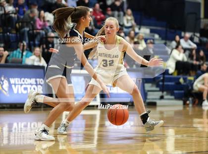Thumbnail 3 in Sutherland vs. Our Lady of Mercy (Section 5 Class A Semifinal) photogallery.