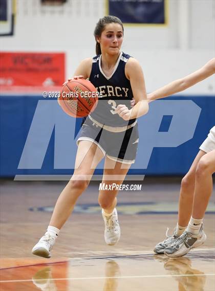Thumbnail 1 in Sutherland vs. Our Lady of Mercy (Section 5 Class A Semifinal) photogallery.