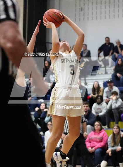 Thumbnail 3 in Sutherland vs. Our Lady of Mercy (Section 5 Class A Semifinal) photogallery.