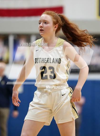 Thumbnail 3 in Sutherland vs. Our Lady of Mercy (Section 5 Class A Semifinal) photogallery.