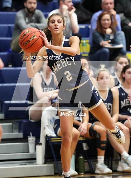 Thumbnail 3 in Sutherland vs. Our Lady of Mercy (Section 5 Class A Semifinal) photogallery.