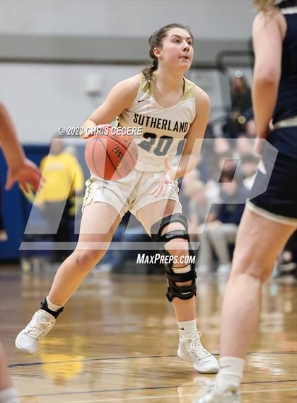 Thumbnail 3 in Sutherland vs. Our Lady of Mercy (Section 5 Class A Semifinal) photogallery.