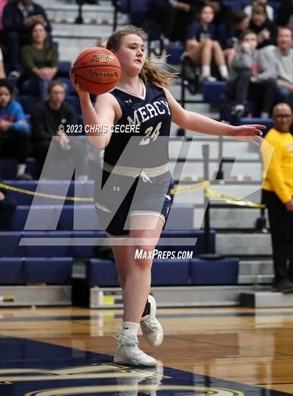 Thumbnail 1 in Sutherland vs. Our Lady of Mercy (Section 5 Class A Semifinal) photogallery.