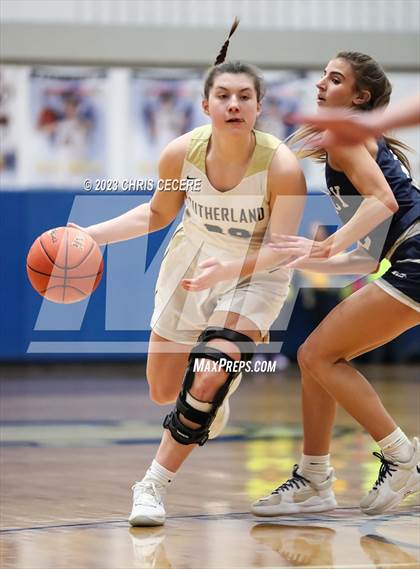 Thumbnail 2 in Sutherland vs. Our Lady of Mercy (Section 5 Class A Semifinal) photogallery.