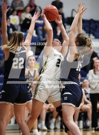 Thumbnail 1 in Sutherland vs. Our Lady of Mercy (Section 5 Class A Semifinal) photogallery.