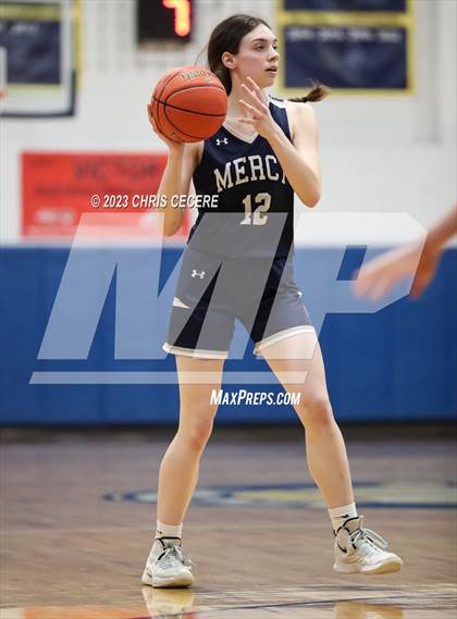 Thumbnail 1 in Sutherland vs. Our Lady of Mercy (Section 5 Class A Semifinal) photogallery.