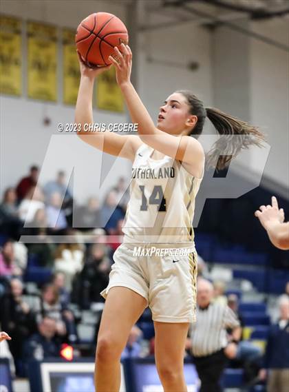 Thumbnail 2 in Sutherland vs. Our Lady of Mercy (Section 5 Class A Semifinal) photogallery.