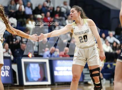 Thumbnail 3 in Sutherland vs. Our Lady of Mercy (Section 5 Class A Semifinal) photogallery.