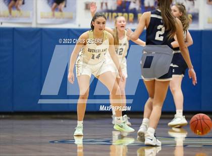Thumbnail 3 in Sutherland vs. Our Lady of Mercy (Section 5 Class A Semifinal) photogallery.